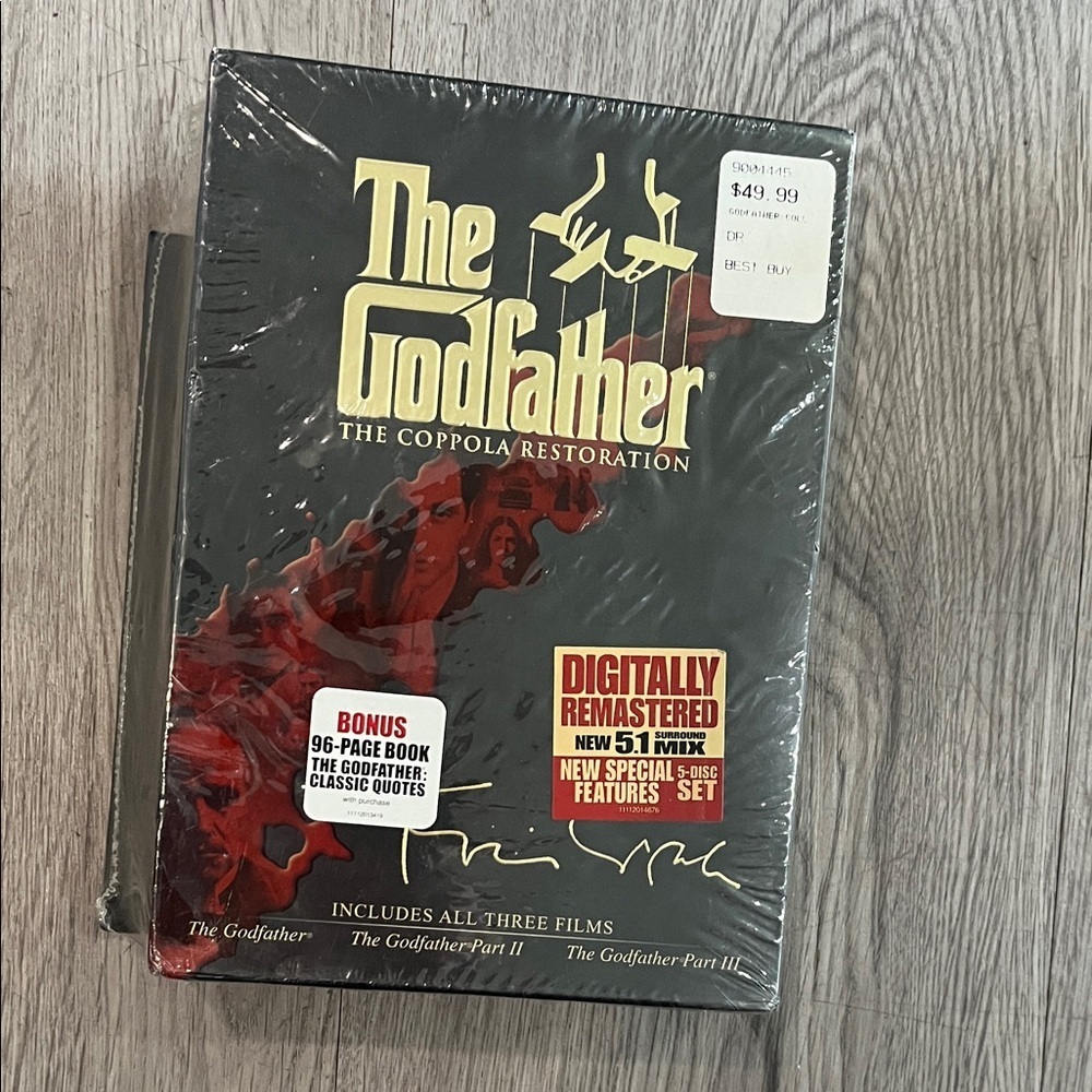 The Godfather DVD Box Set with Book